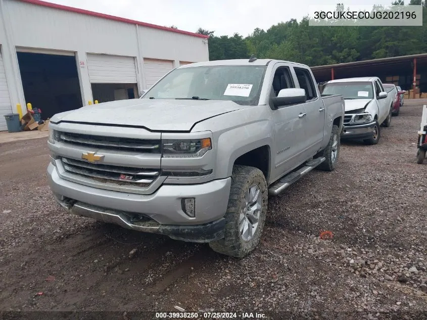 3GCUKSEC0JG202196 2018 Chevrolet Silverado 1500 2Lz