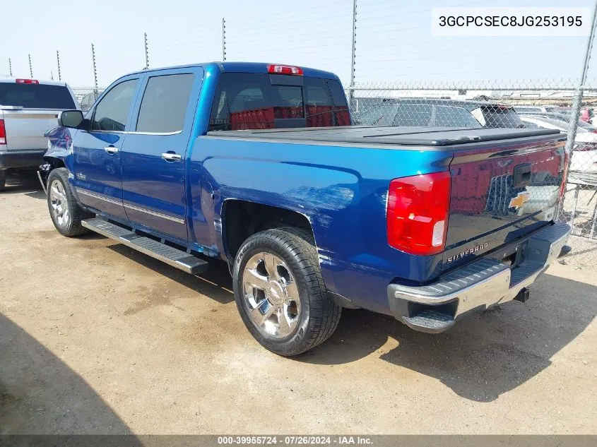 2018 Chevrolet Silverado 1500 1Lz VIN: 3GCPCSEC8JG253195 Lot: 39955724