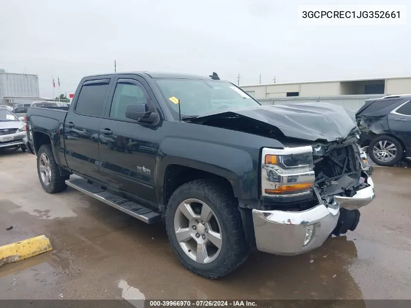 2018 Chevrolet Silverado 1500 Lt VIN: 3GCPCREC1JG352661 Lot: 39966970