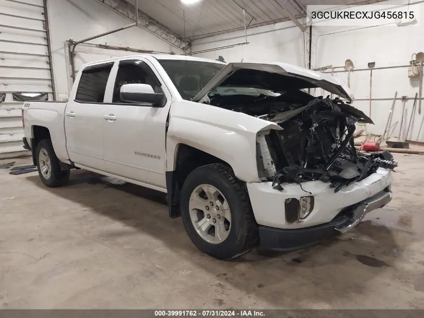 2018 Chevrolet Silverado 1500 2Lt VIN: 3GCUKRECXJG456815 Lot: 39991762