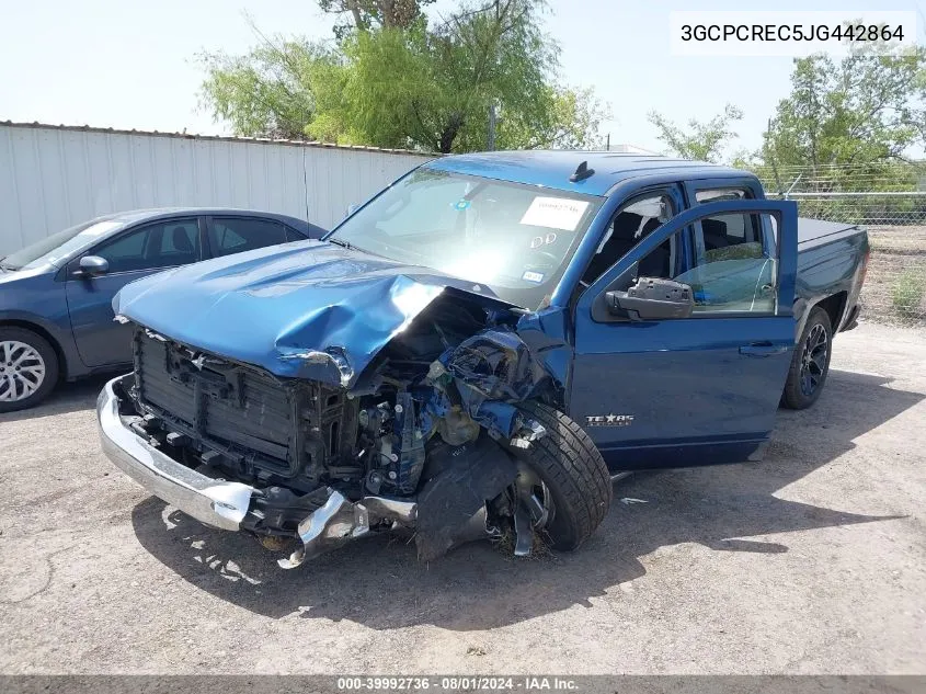 3GCPCREC5JG442864 2018 Chevrolet Silverado 1500 Lt