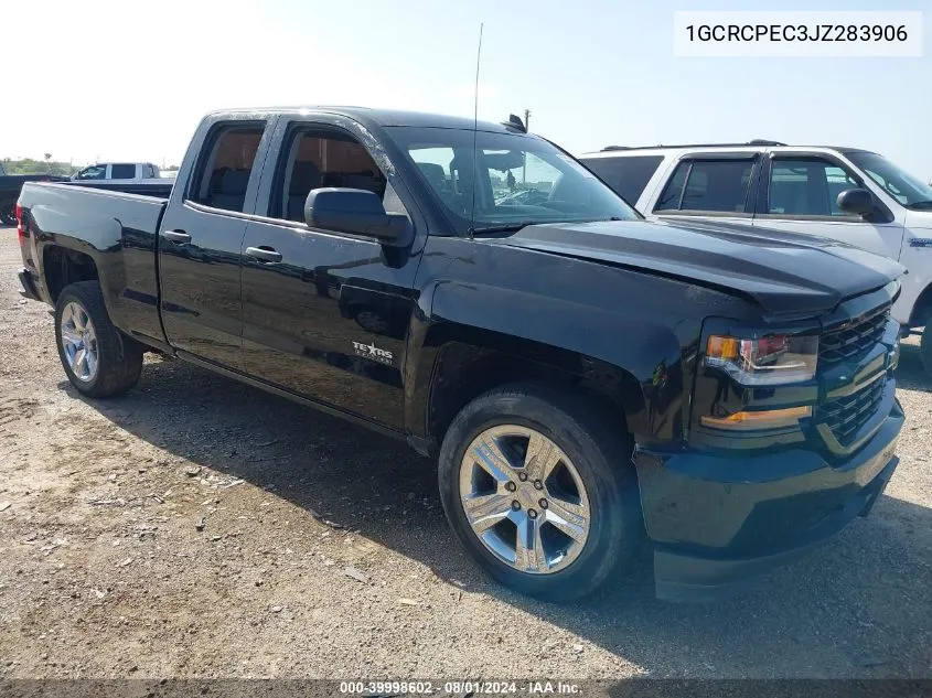 1GCRCPEC3JZ283906 2018 Chevrolet Silverado 1500 Custom