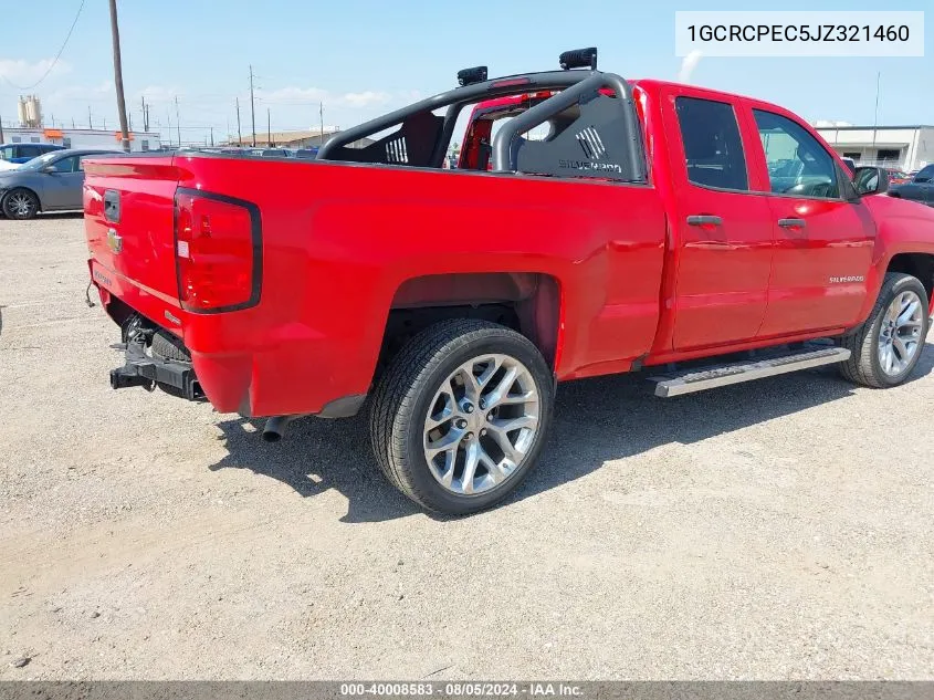 1GCRCPEC5JZ321460 2018 Chevrolet Silverado 1500 Custom