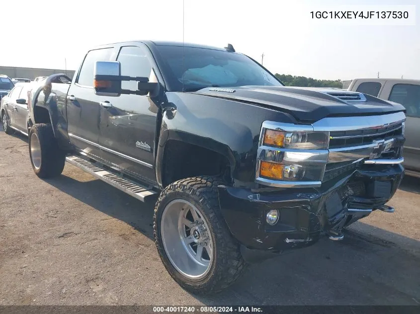 1GC1KXEY4JF137530 2018 Chevrolet Silverado 2500Hd High Country