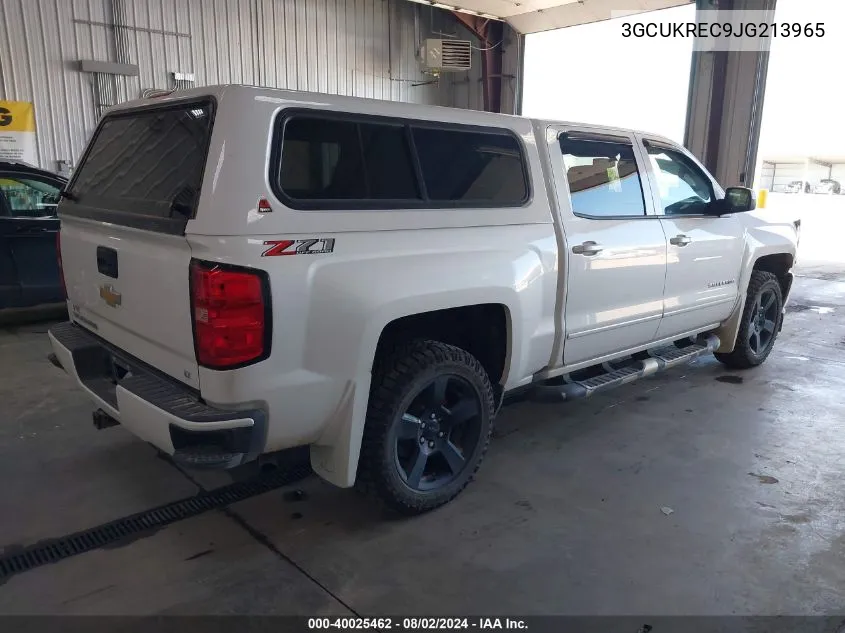 3GCUKREC9JG213965 2018 Chevrolet Silverado 1500 2Lt