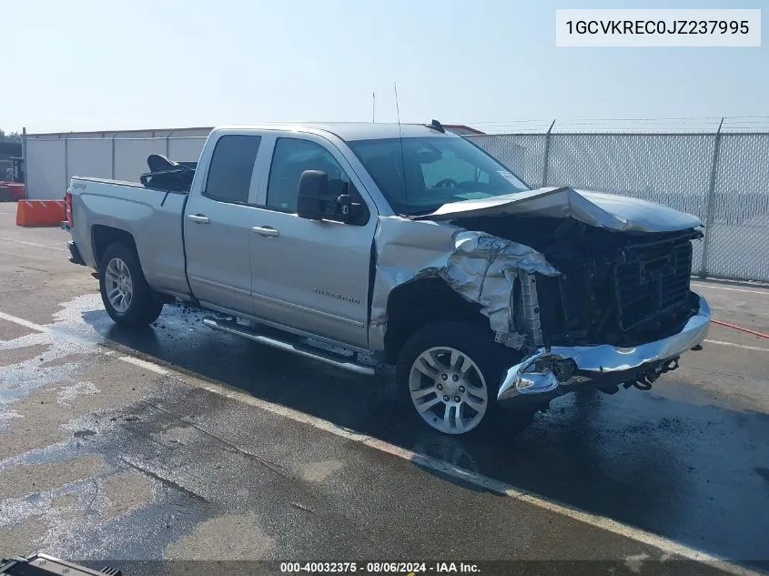 2018 Chevrolet Silverado 1500 1Lt VIN: 1GCVKREC0JZ237995 Lot: 40032375