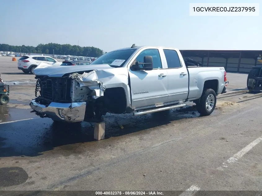 2018 Chevrolet Silverado 1500 1Lt VIN: 1GCVKREC0JZ237995 Lot: 40032375