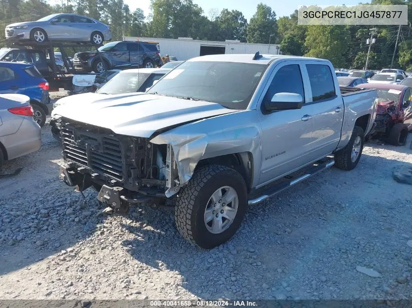 2018 Chevrolet Silverado 1500 Lt VIN: 3GCPCREC1JG457877 Lot: 40041658