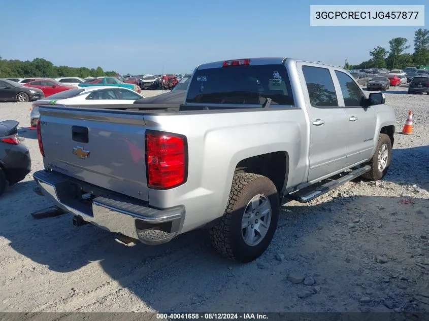 2018 Chevrolet Silverado 1500 Lt VIN: 3GCPCREC1JG457877 Lot: 40041658