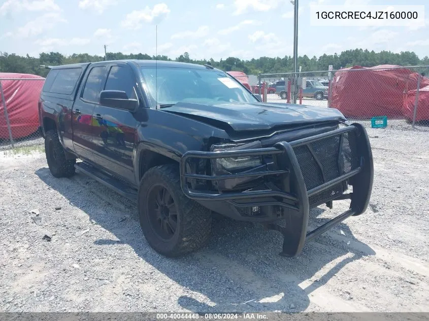 2018 Chevrolet Silverado 1500 Lt VIN: 1GCRCREC4JZ160000 Lot: 40044448