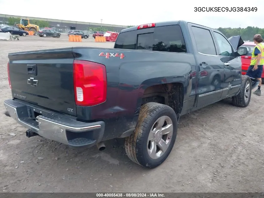 2018 Chevrolet Silverado K1500 Ltz VIN: 3GCUKSEC9JG384349 Lot: 40055438