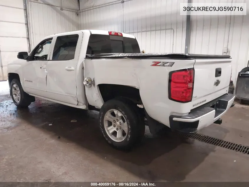 3GCUKREC9JG590716 2018 Chevrolet Silverado 1500 2Lt