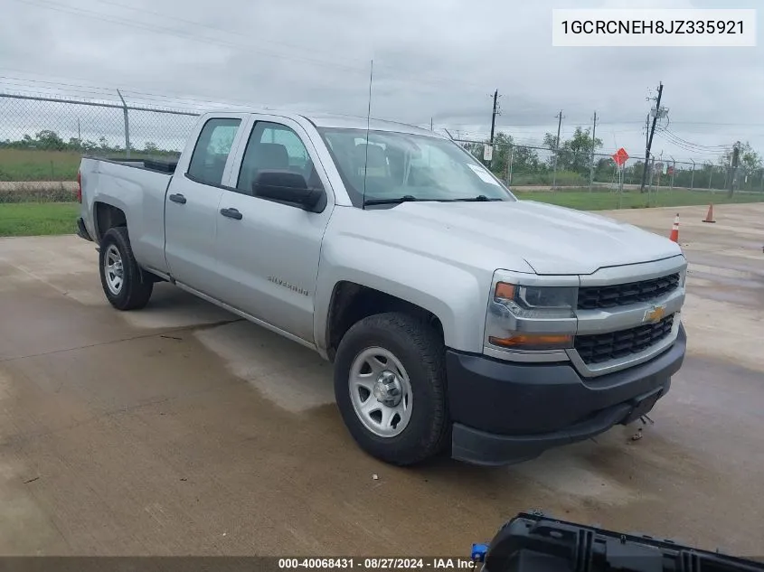 2018 Chevrolet Silverado 1500 Wt VIN: 1GCRCNEH8JZ335921 Lot: 40068431