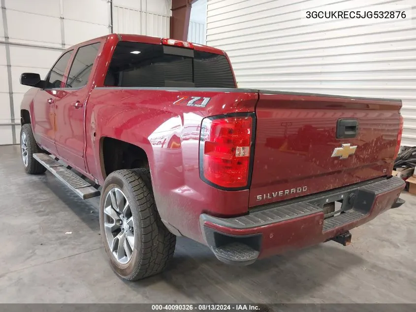 3GCUKREC5JG532876 2018 Chevrolet Silverado K1500 Lt