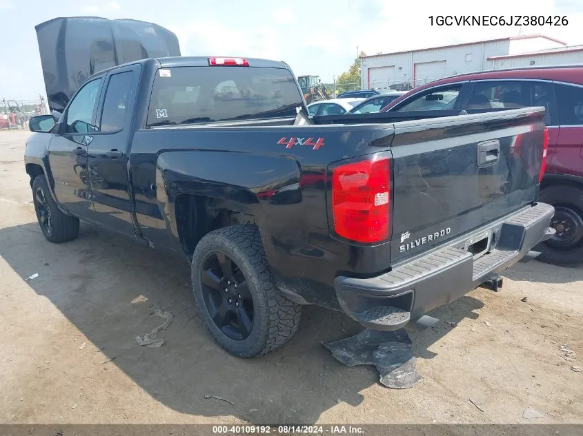 2018 Chevrolet Silverado 1500 Wt VIN: 1GCVKNEC6JZ380426 Lot: 40109192