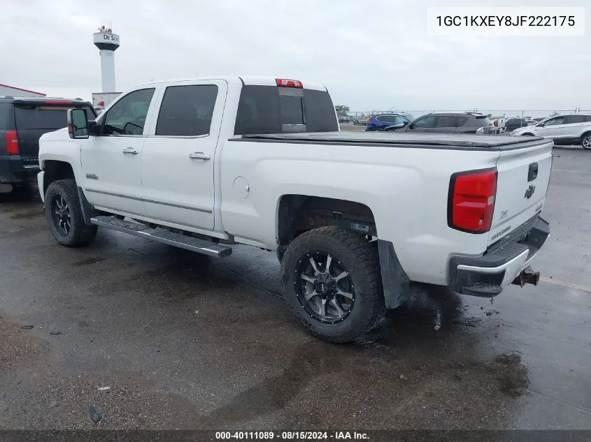 1GC1KXEY8JF222175 2018 Chevrolet Silverado 2500Hd High Country