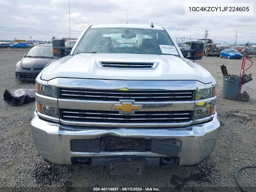 2018 Chevrolet Silverado 3500Hd Lt VIN: 1GC4KZCY1JF224605 Lot: 40114697