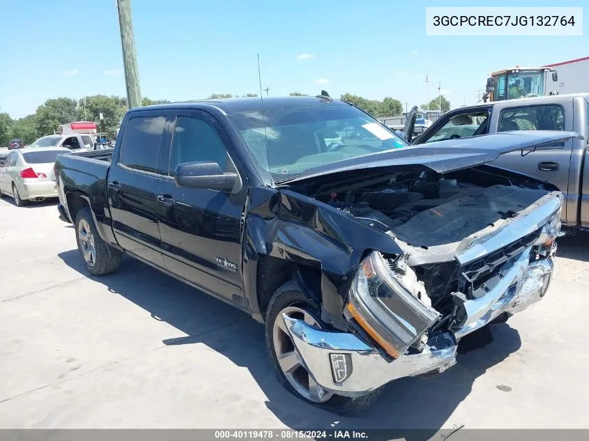 2018 Chevrolet Silverado 1500 Lt VIN: 3GCPCREC7JG132764 Lot: 40119478