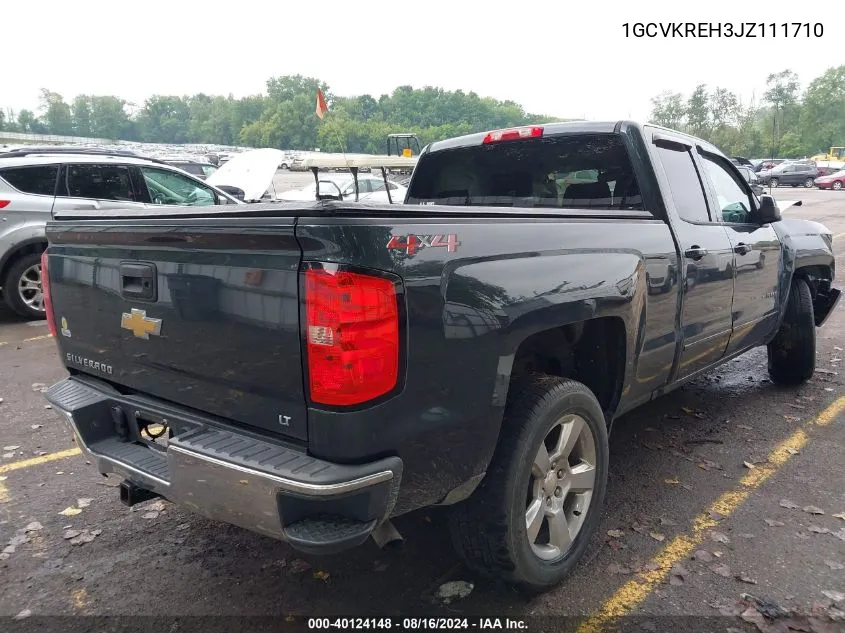 2018 Chevrolet Silverado 1500 1Lt VIN: 1GCVKREH3JZ111710 Lot: 40124148