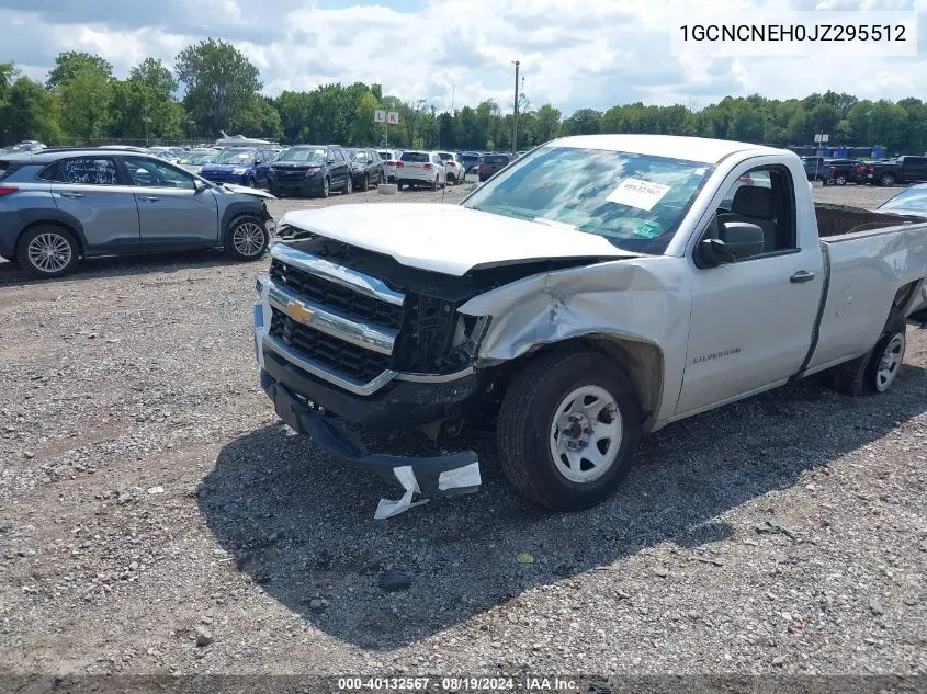 2018 Chevrolet Silverado 1500 Wt VIN: 1GCNCNEH0JZ295512 Lot: 40132567