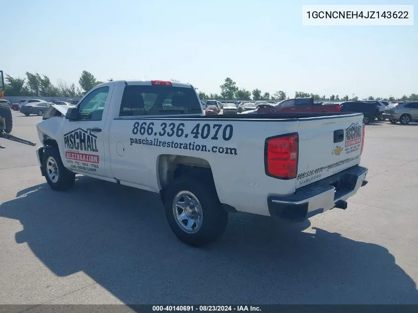 1GCNCNEH4JZ143622 2018 Chevrolet Silverado 1500 Ls