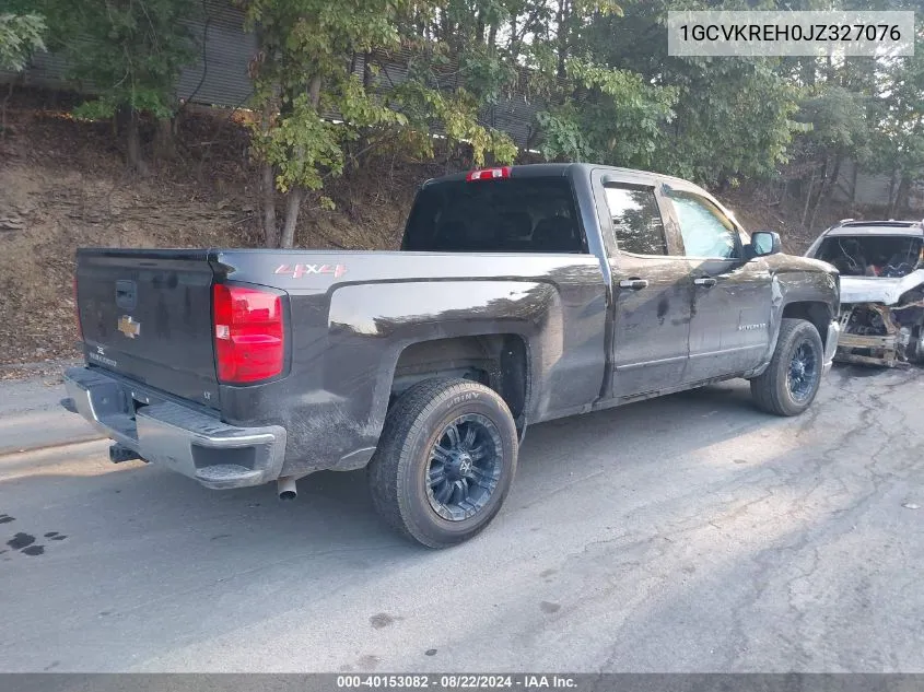 2018 Chevrolet Silverado 1500 1Lt VIN: 1GCVKREH0JZ327076 Lot: 40153082