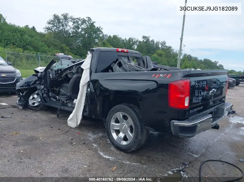 3GCUKSEJ9JG182089 2018 Chevrolet Silverado 1500 Ltz