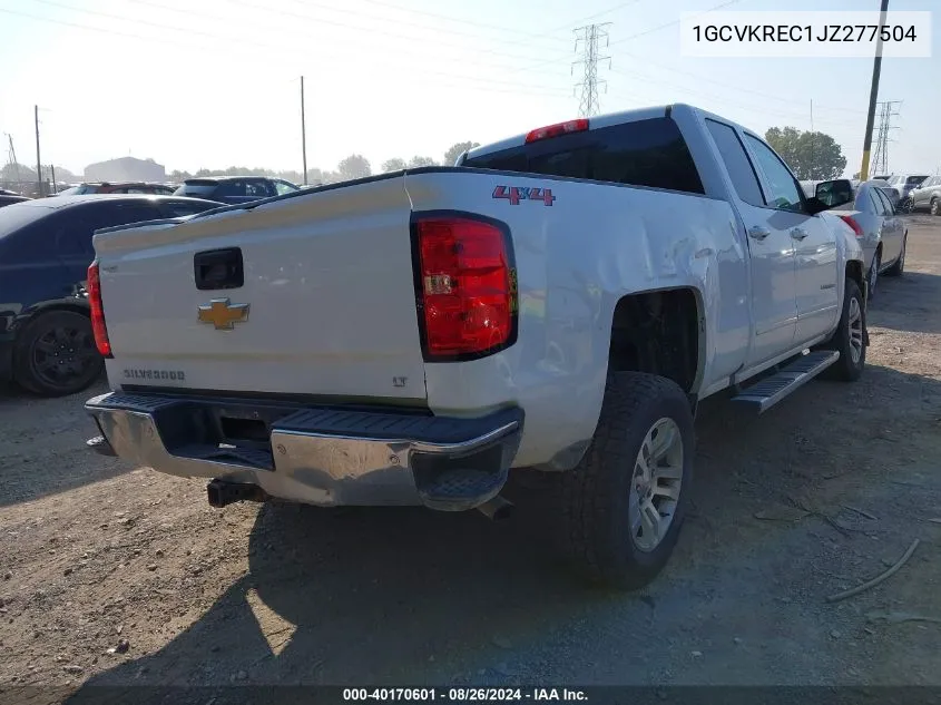 1GCVKREC1JZ277504 2018 Chevrolet Silverado 1500 1Lt