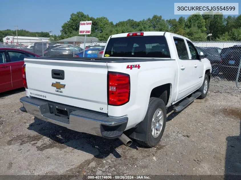 3GCUKREC5JG554599 2018 Chevrolet Silverado 1500 1Lt