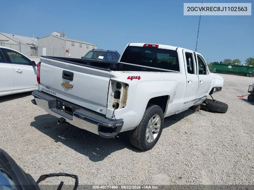 2018 Chevrolet Silverado 1500 1Lt VIN: 2GCVKREC8J1102563 Lot: 40177468