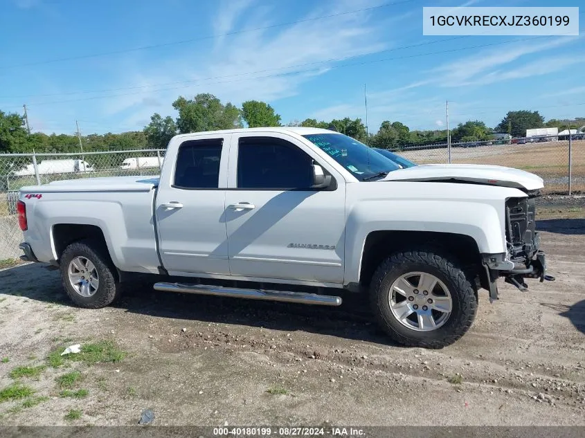 1GCVKRECXJZ360199 2018 Chevrolet Silverado 1500 1Lt