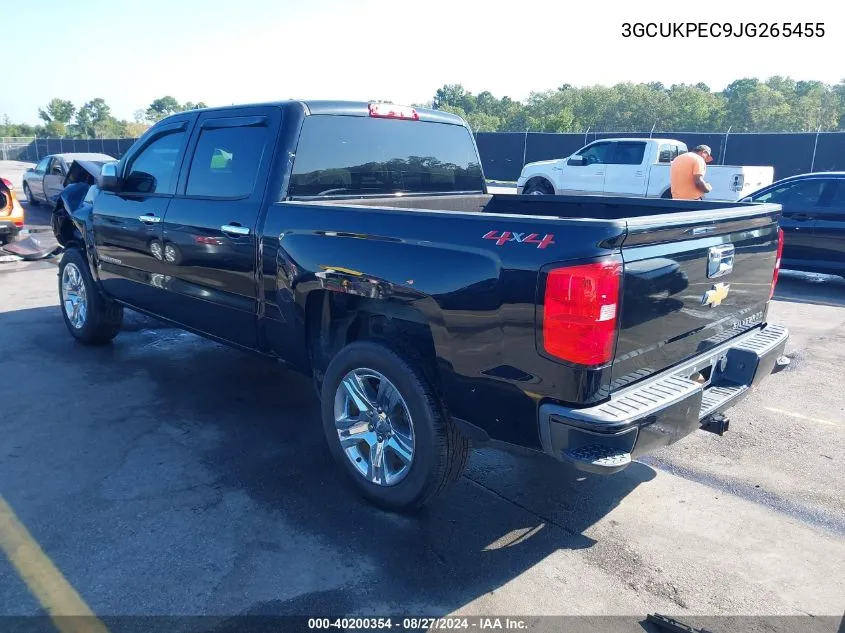 3GCUKPEC9JG265455 2018 Chevrolet Silverado 1500 Custom