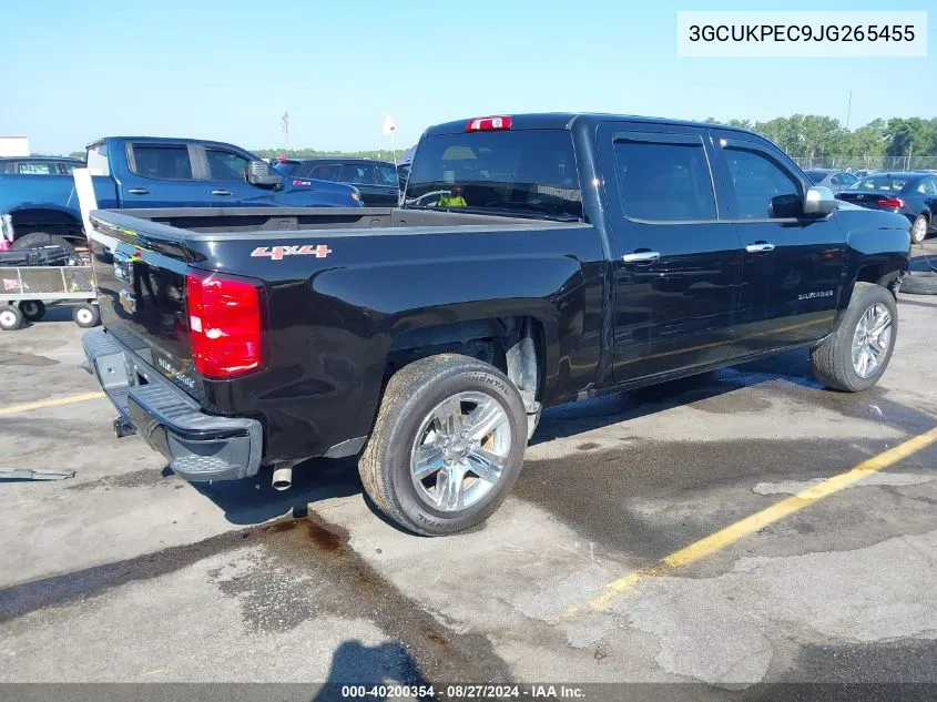 2018 Chevrolet Silverado 1500 Custom VIN: 3GCUKPEC9JG265455 Lot: 40200354