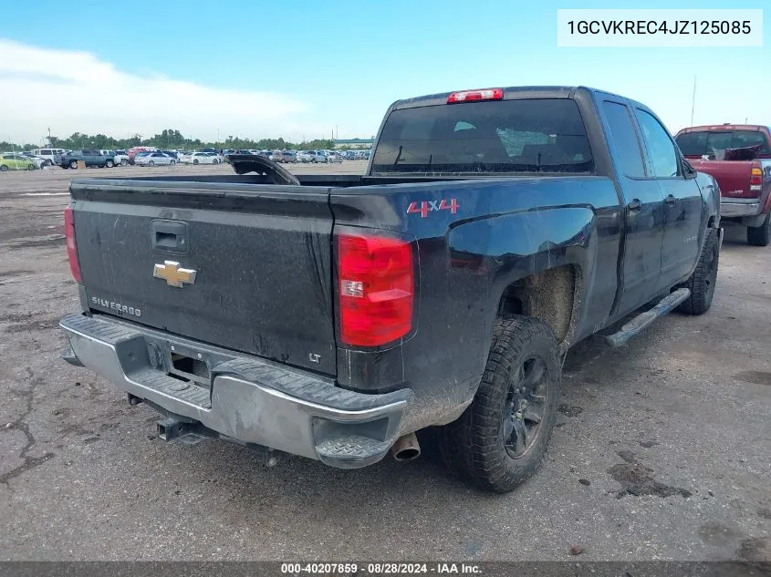 2018 Chevrolet Silverado 1500 1Lt VIN: 1GCVKREC4JZ125085 Lot: 40207859