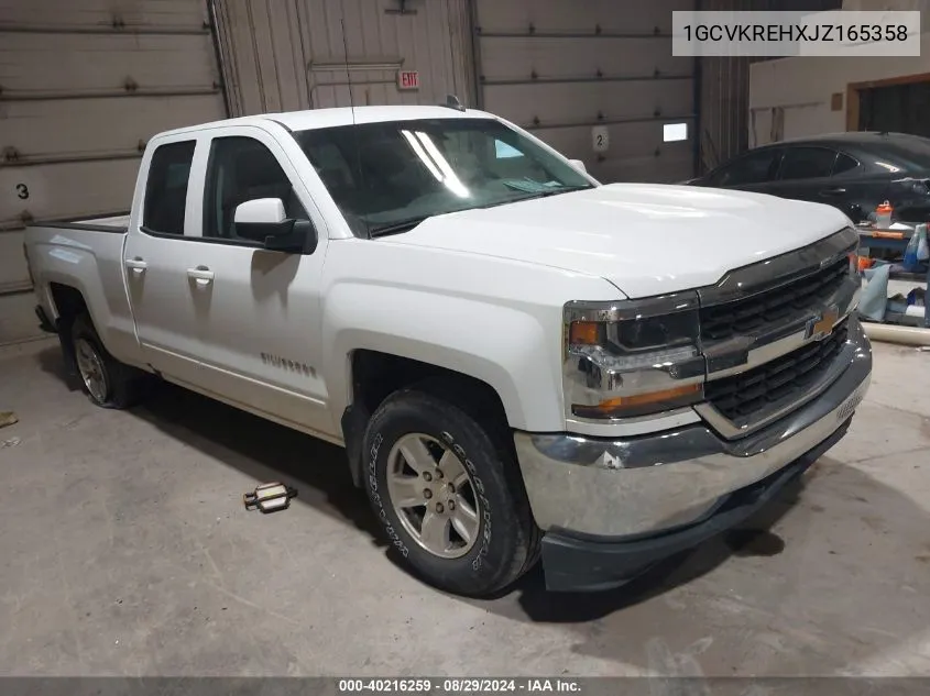 2018 Chevrolet Silverado 1500 1Lt VIN: 1GCVKREHXJZ165358 Lot: 40216259