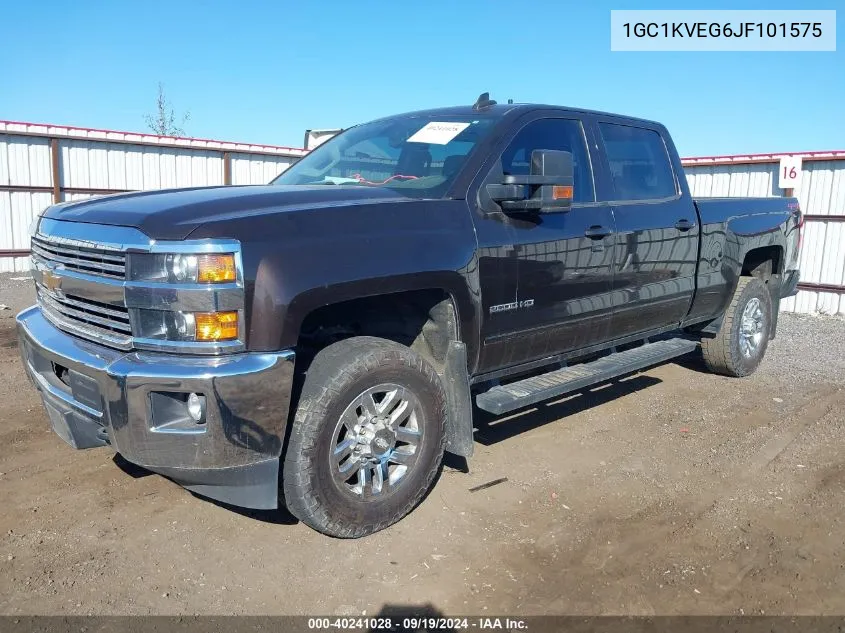 2018 Chevrolet Silverado 2500Hd Lt VIN: 1GC1KVEG6JF101575 Lot: 40241028