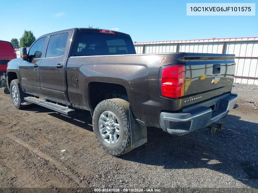 1GC1KVEG6JF101575 2018 Chevrolet Silverado 2500Hd Lt