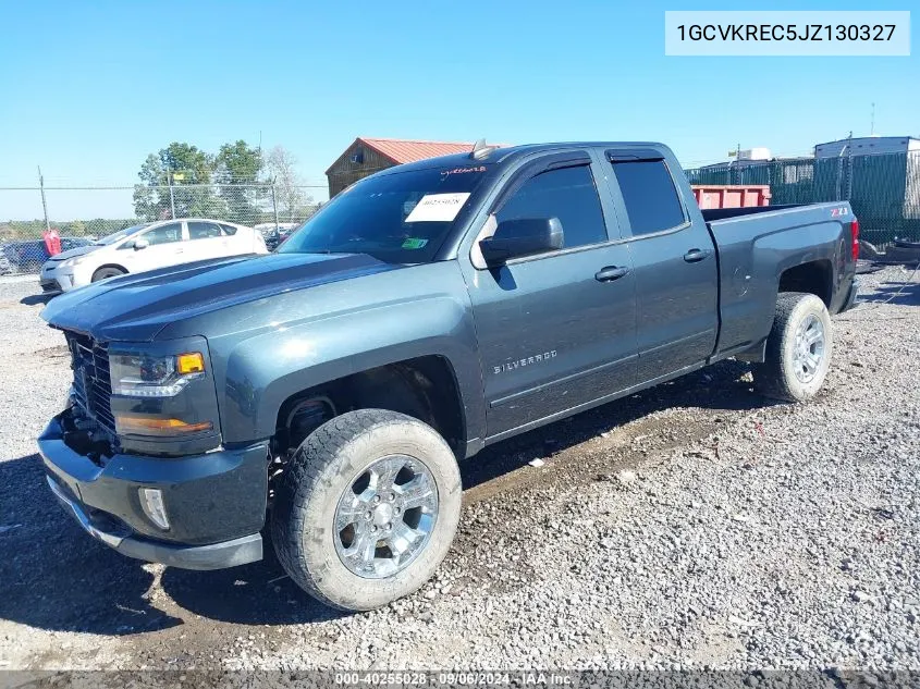 1GCVKREC5JZ130327 2018 Chevrolet Silverado 1500 2Lt