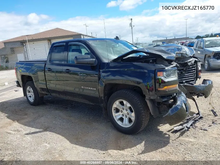 2018 Chevrolet Silverado 1500 2Lt VIN: 1GCVKRECXJZ165770 Lot: 40266957