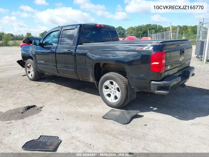 2018 Chevrolet Silverado 1500 2Lt VIN: 1GCVKRECXJZ165770 Lot: 40266957