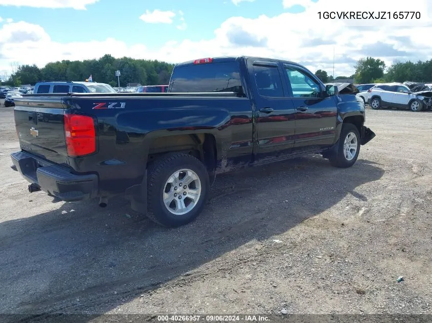 2018 Chevrolet Silverado 1500 2Lt VIN: 1GCVKRECXJZ165770 Lot: 40266957