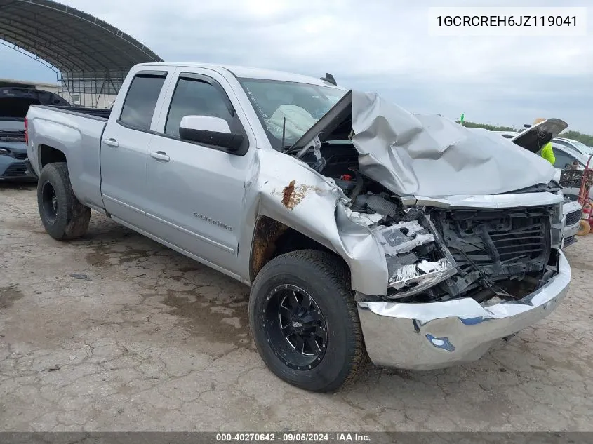 2018 Chevrolet Silverado 1500 C1500 Lt VIN: 1GCRCREH6JZ119041 Lot: 40270642