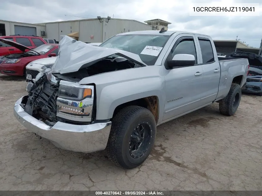 2018 Chevrolet Silverado 1500 C1500 Lt VIN: 1GCRCREH6JZ119041 Lot: 40270642