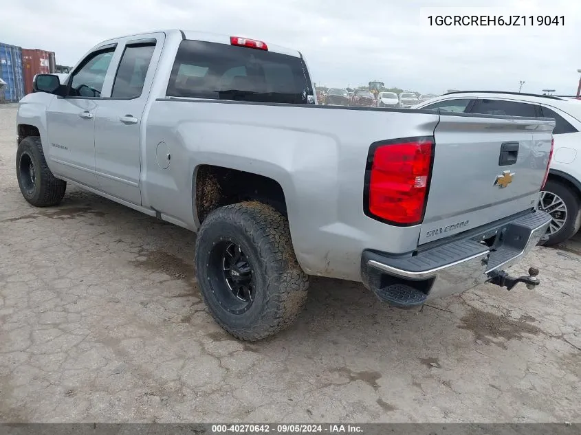 2018 Chevrolet Silverado 1500 C1500 Lt VIN: 1GCRCREH6JZ119041 Lot: 40270642