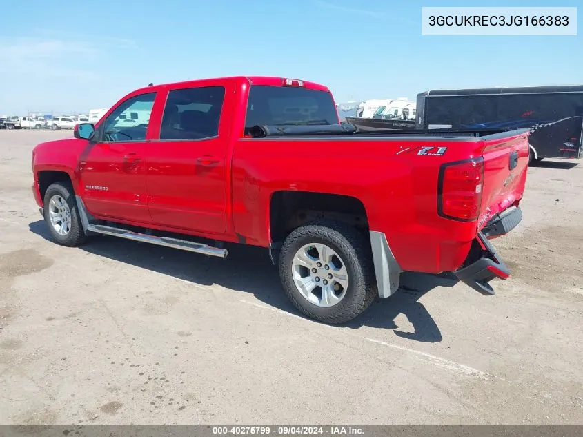 3GCUKREC3JG166383 2018 Chevrolet Silverado 1500 2Lt