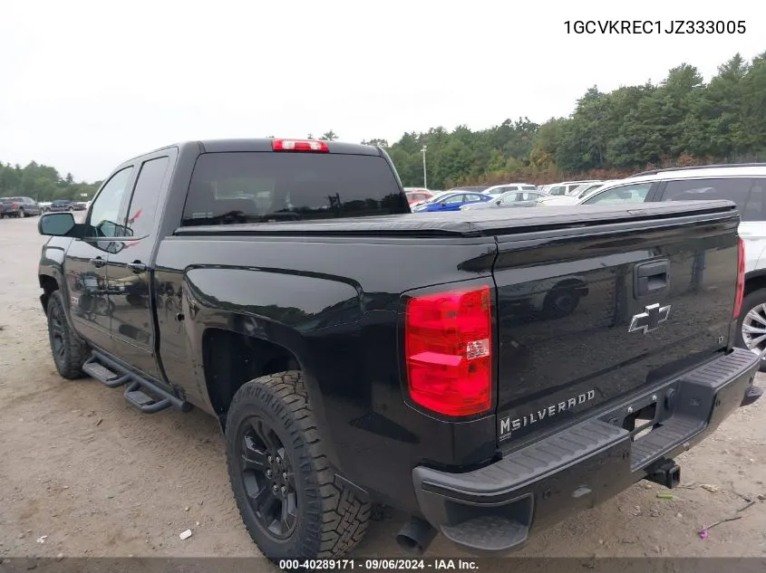 2018 Chevrolet Silverado 1500 K1500 Lt VIN: 1GCVKREC1JZ333005 Lot: 40289171