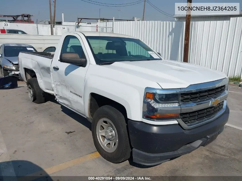 2018 Chevrolet Silverado 1500 Wt VIN: 1GCNCNEH8JZ364205 Lot: 40291054