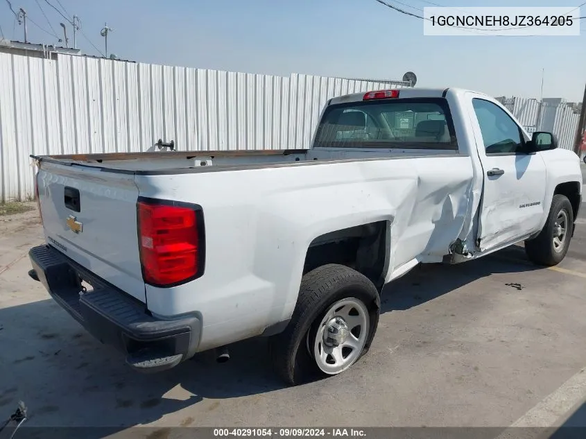 2018 Chevrolet Silverado 1500 Wt VIN: 1GCNCNEH8JZ364205 Lot: 40291054