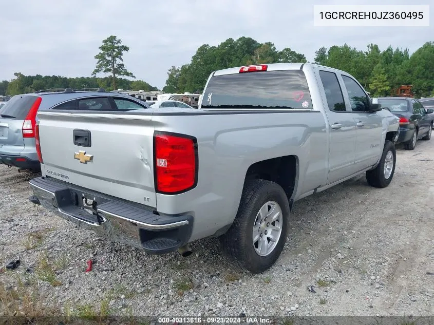 1GCRCREH0JZ360495 2018 Chevrolet Silverado 1500 C1500 Lt