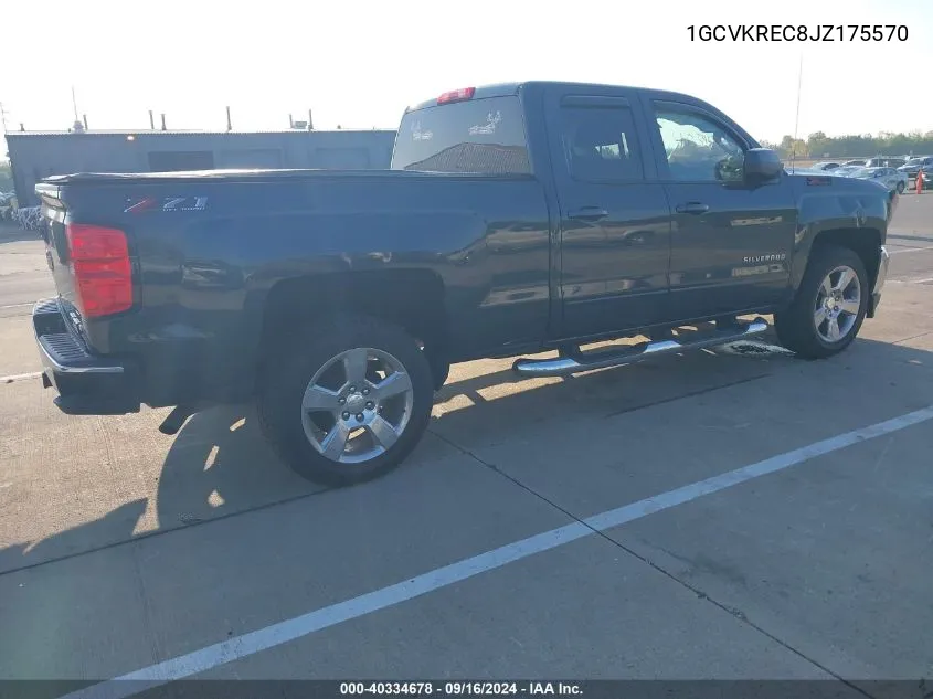 1GCVKREC8JZ175570 2018 Chevrolet Silverado K1500 Lt